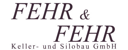 Partner der MD Handelsvertretung im Bereich Keller: Fehr & Fehr Keller- und Silobau GmbH